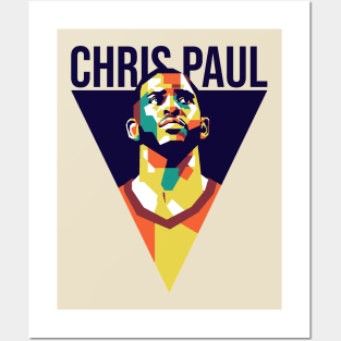 Chris Paul On WPAP light Posters and Art